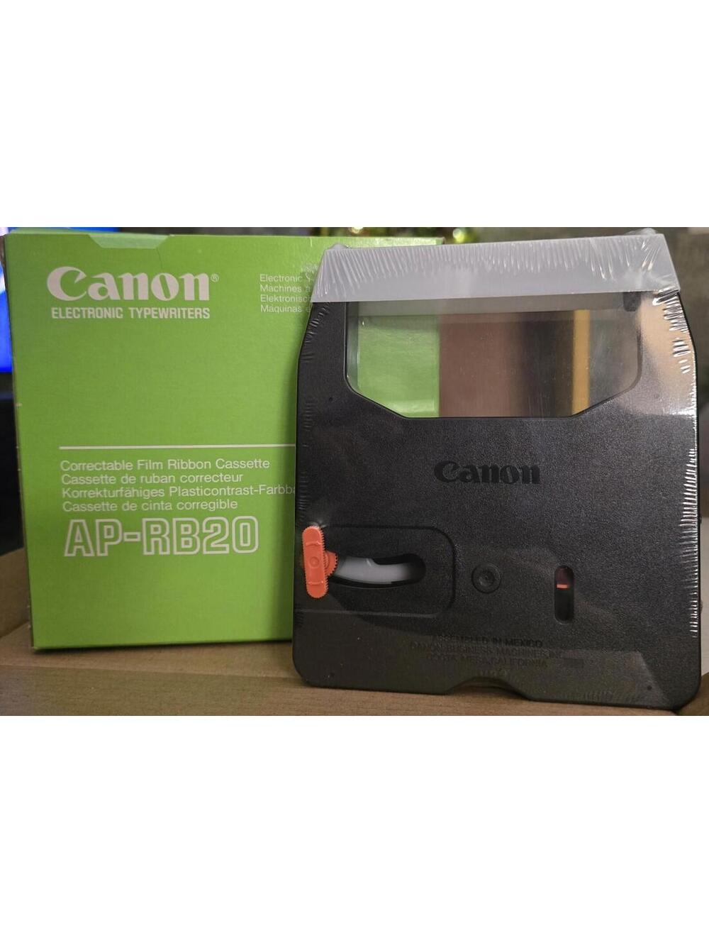 CANON TYPEWRITER RIBBONS CANON AP-RB20 AP800 AP 810 NOS SEALED